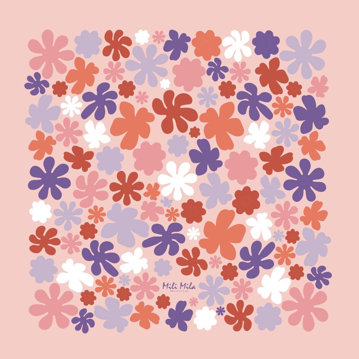 Mili Mila - Foulard Maxi 100 x 100cm