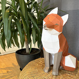 Loup et Renard pliable - Poly Paper Kits