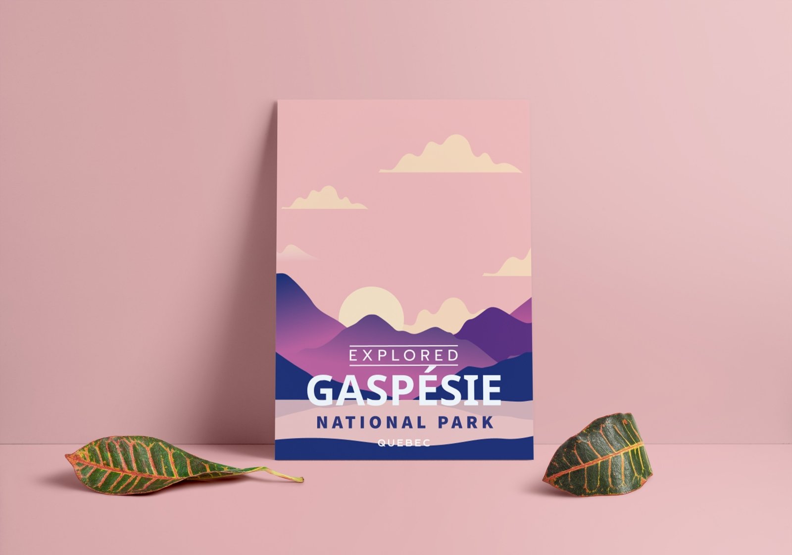 Affiche Gaspésie Parc National