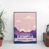 Affiche Gaspésie Parc National