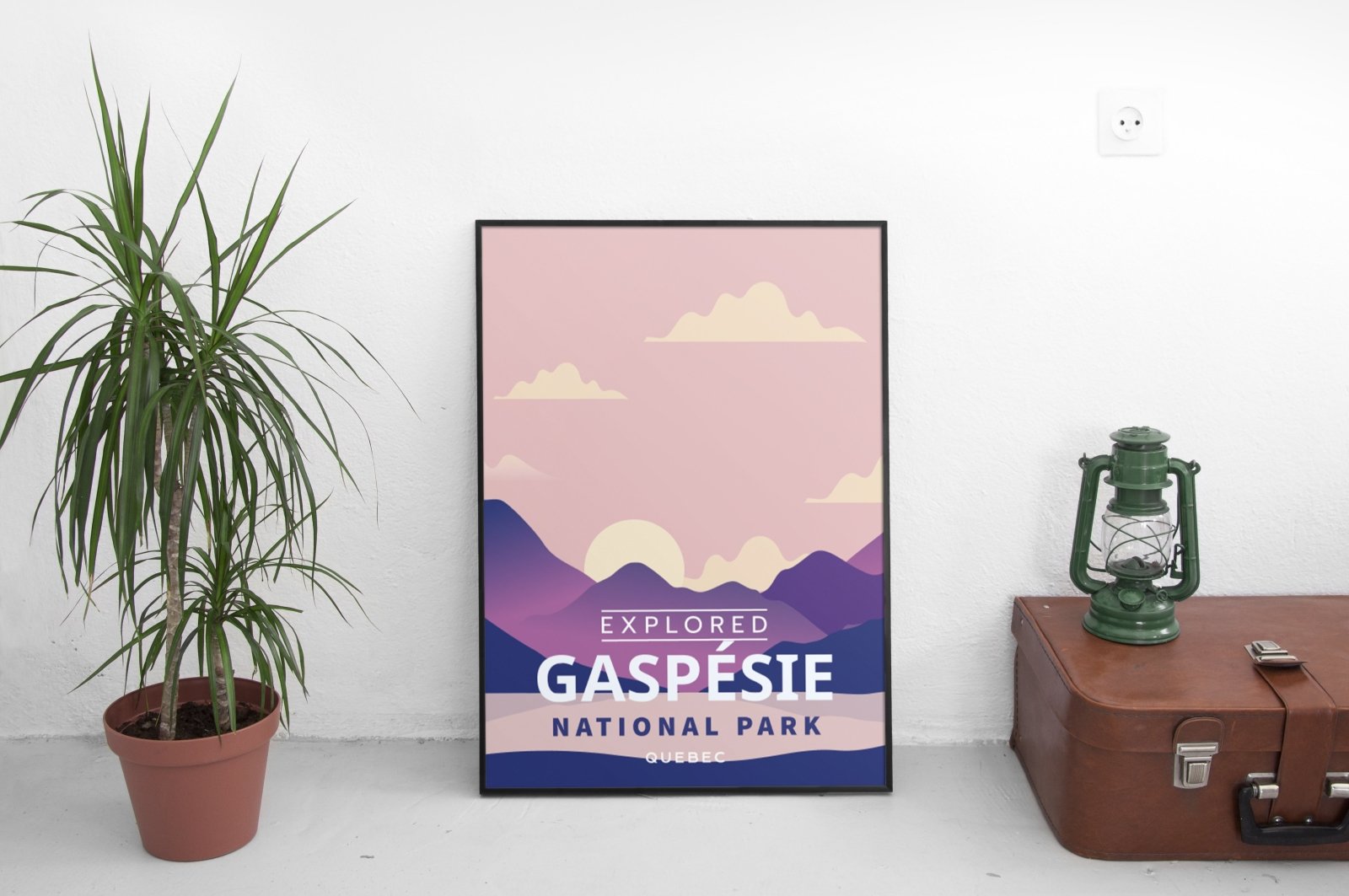 Affiche Gaspésie Parc National