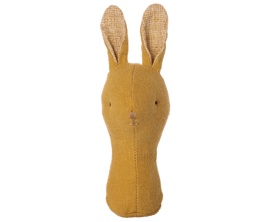 hochet lapin pour bébé, jouet maileg
