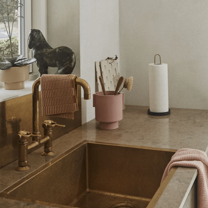 Inka Kana Pot - Medium - Sienne - boutique décoration Montreal