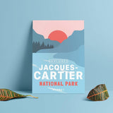 Affiche Parc Jacques Cartier  - Parc National