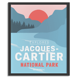 Affiche Parc Jacques Cartier  - Parc National