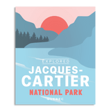 Affiche Parc Jacques Cartier  - Parc National