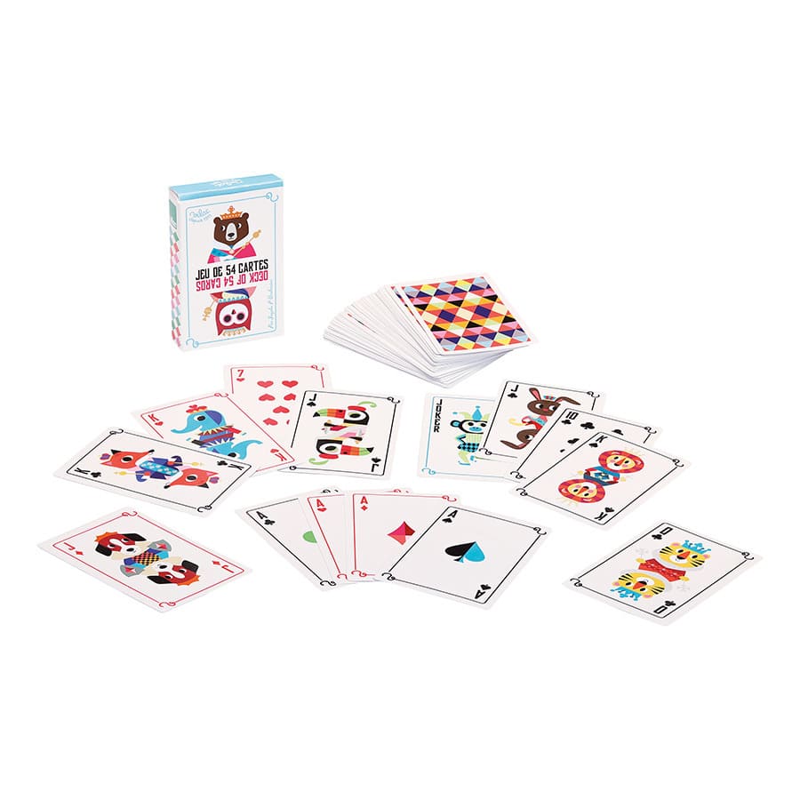 Jeu de 54 cartes - design par Ingela P. Arrhenius - Toy - boutique décoration Montreal