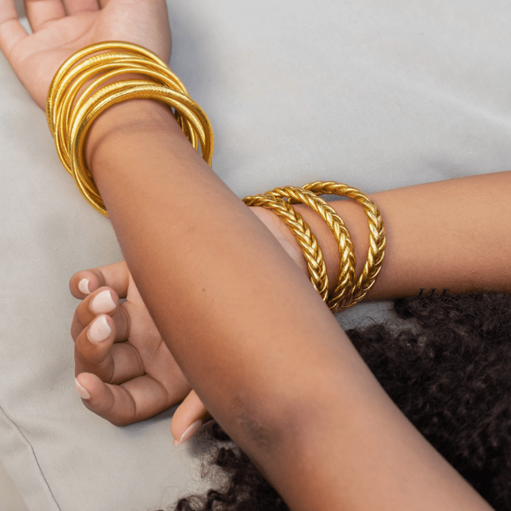 Kumali Bracelet Tressé - Or - boutique décoration Montreal