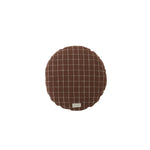 Kyoto Cushion Round - Large - Brown - Cushion - boutique décoration Montreal