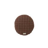 Kyoto Cushion Round - Large - Brown - Cushion - boutique décoration Montreal