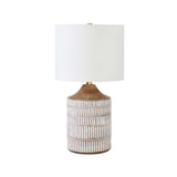 Lampe de table Wickes - bois de manguier
