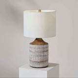 Lampe de table Wickes - bois de manguier