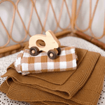 LANGE BIANCA VICHY CARAMEL - Accessories - Kids - boutique décoration Montreal