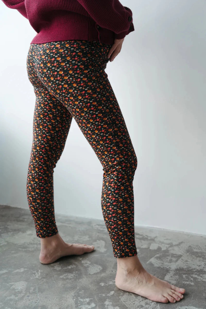 Leandre - Legging fleuri - boutique décoration Montreal