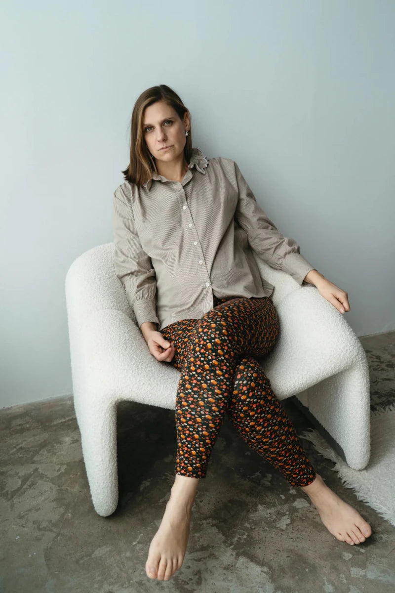 Leandre - Legging fleuri - boutique décoration Montreal