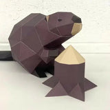 Les animaux des Laurentides - Poly Paper Kits - boutique décoration Montreal