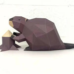 Les animaux des Laurentides - Poly Paper Kits - boutique décoration Montreal