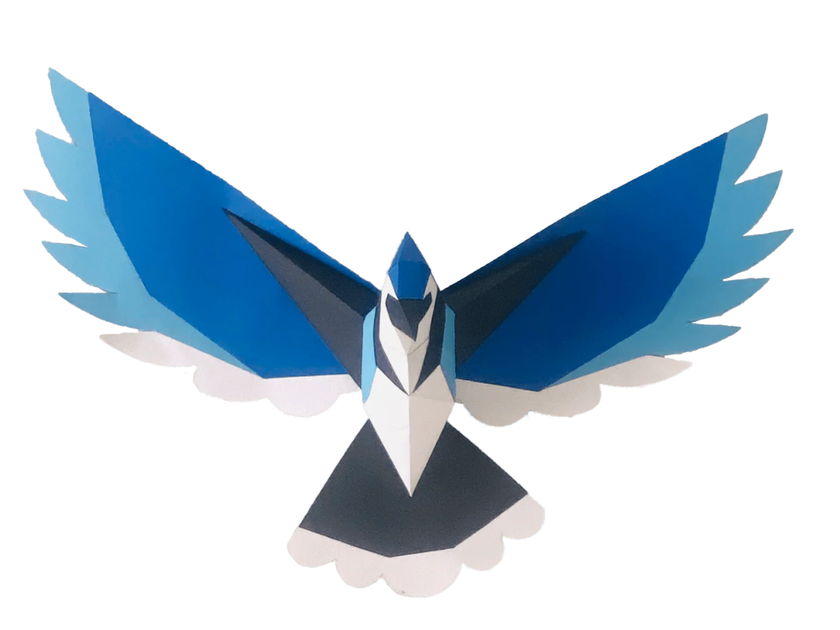 Les oiseaux pliables - Poly Paper Kits - boutique décoration Montreal