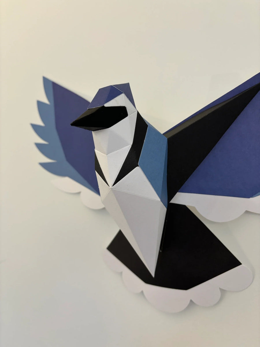 Les oiseaux pliables - Poly Paper Kits - boutique décoration Montreal