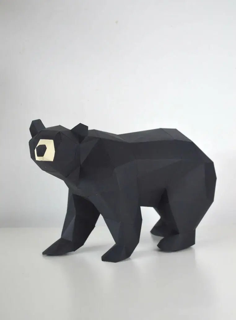 Les ours pliables - Poly Paper Kits - boutique décoration Montreal