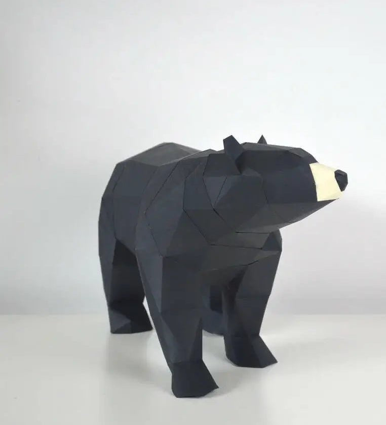 Les ours pliables - Poly Paper Kits - boutique décoration Montreal