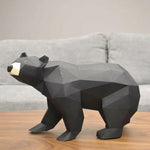 Les ours pliables - Poly Paper Kits - boutique décoration Montreal