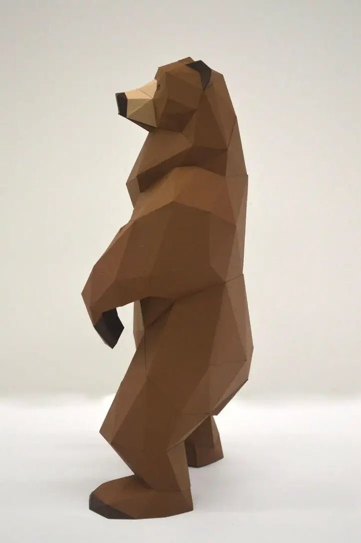 Les ours pliables - Poly Paper Kits - boutique décoration Montreal