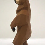 Les ours pliables - Poly Paper Kits - boutique décoration Montreal