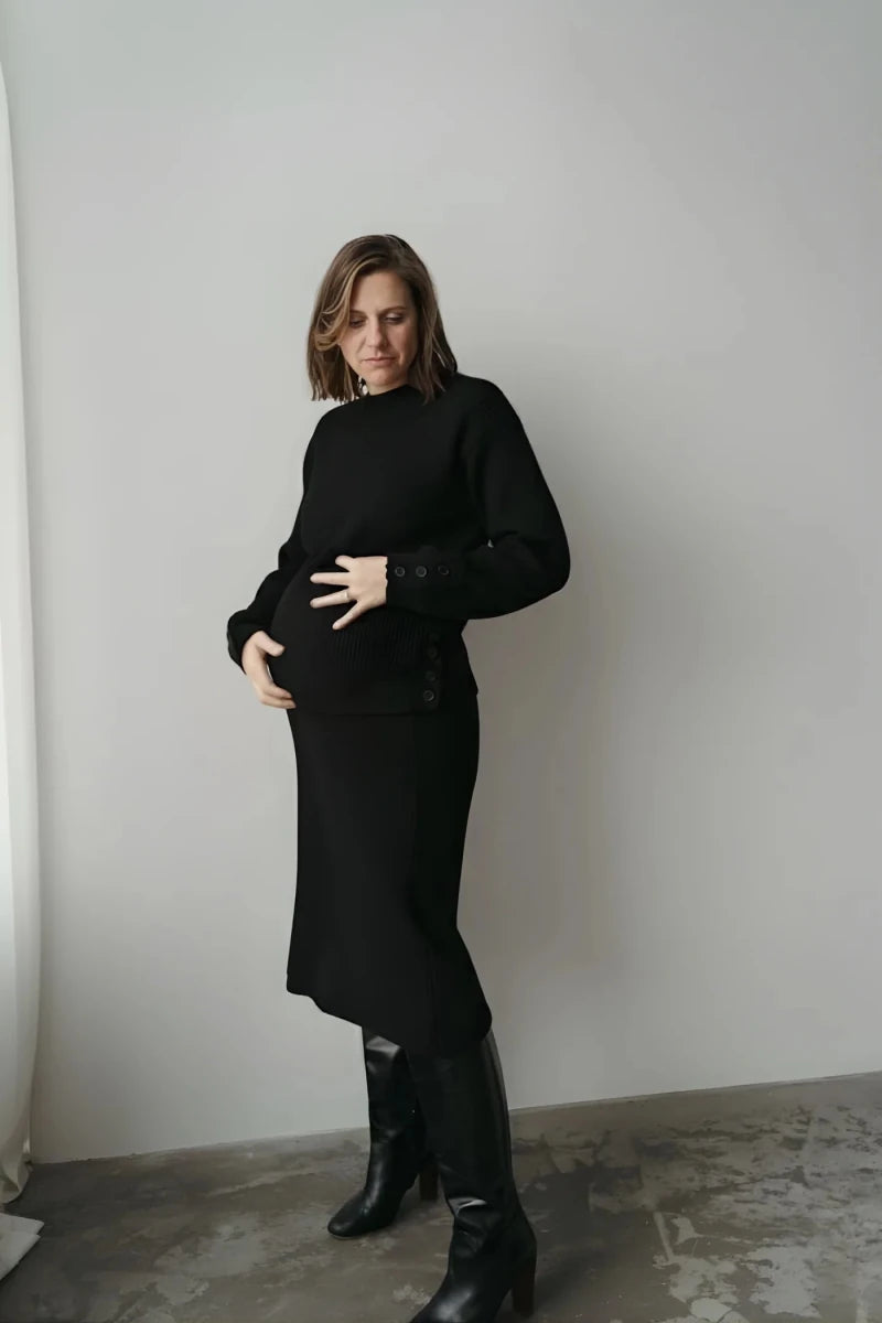 Lio - Chandail noir - boutique décoration Montreal