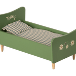 Lit en bois de papa Teddy - Maileg - boutique décoration Montreal