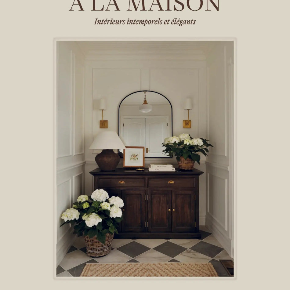 Livre A la maison - boutique décoration Montreal