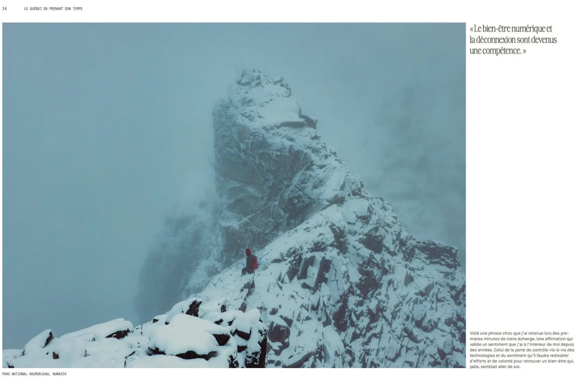 Livre Le Québec en prenant son temps - boutique décoration Montreal