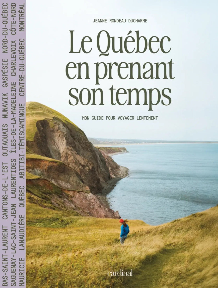 Livre Le Québec en prenant son temps - boutique décoration Montreal