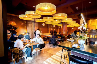 décoration salle  manger restaurant laolao à Toronto