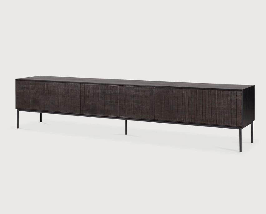 Meuble TV Grooves - pré commande - Furniture - boutique décoration Montreal