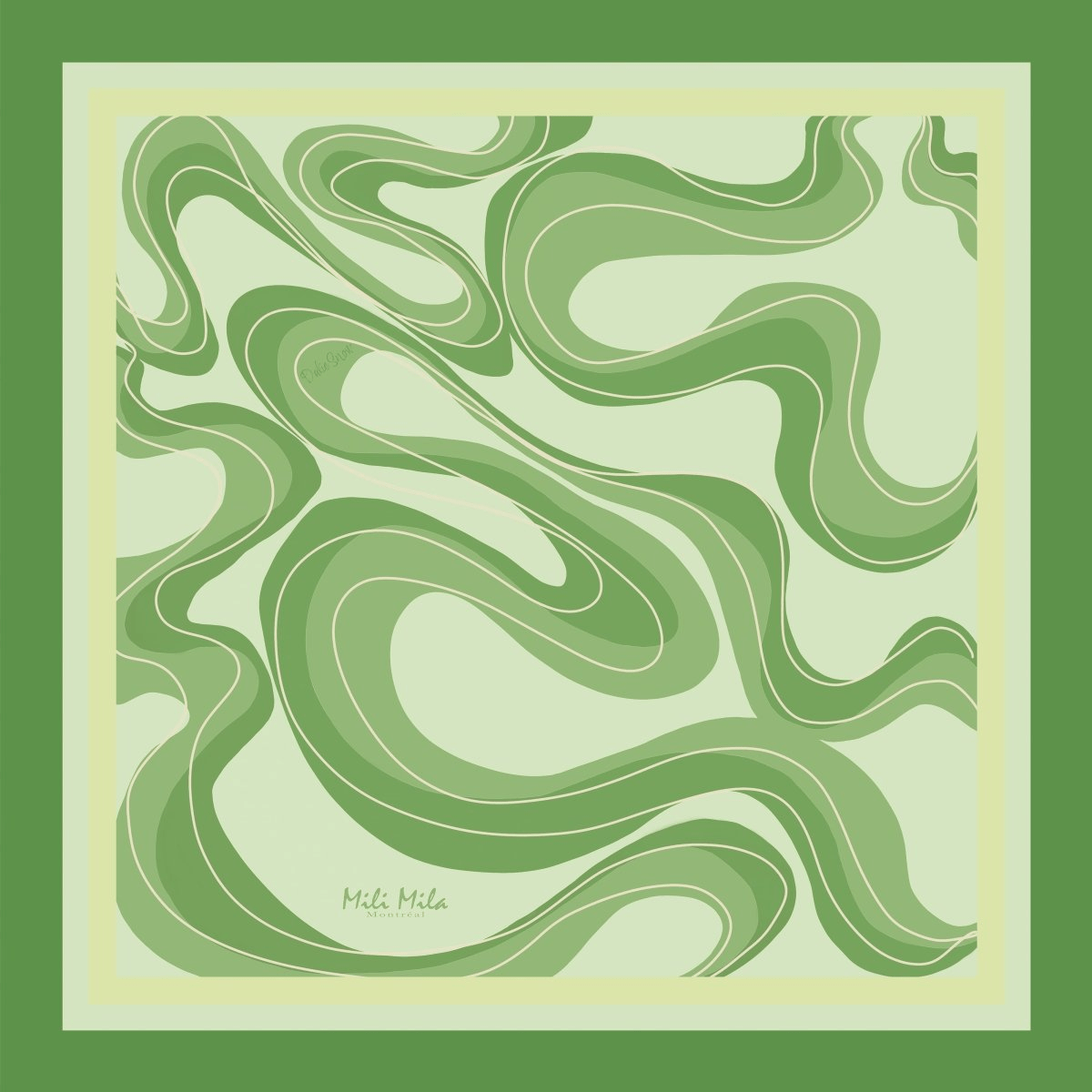 Mili Mila - Foulards Classique 70x70cm - boutique décoration Montreal