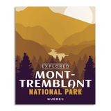 Affiche Parc du Mont Tremblant  - Parc National
