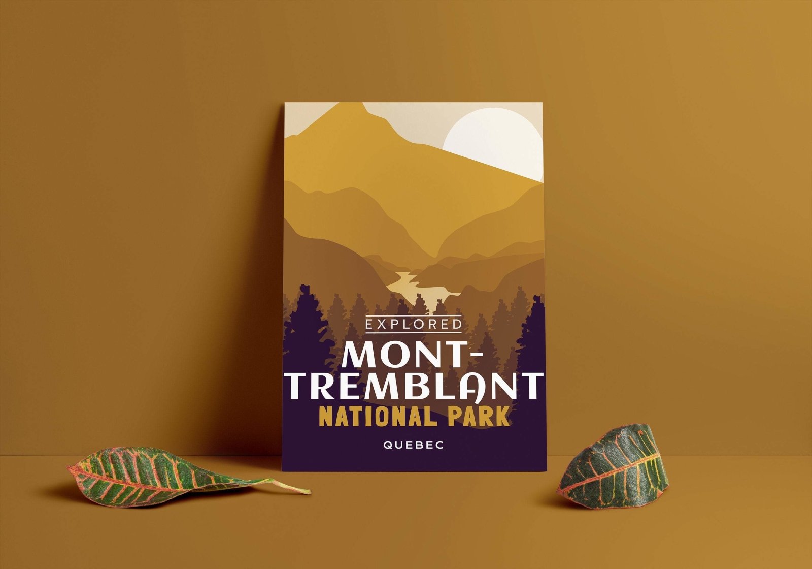 Affiche Parc du Mont Tremblant  - Parc National