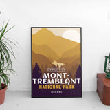 Affiche Parc du Mont Tremblant  - Parc National