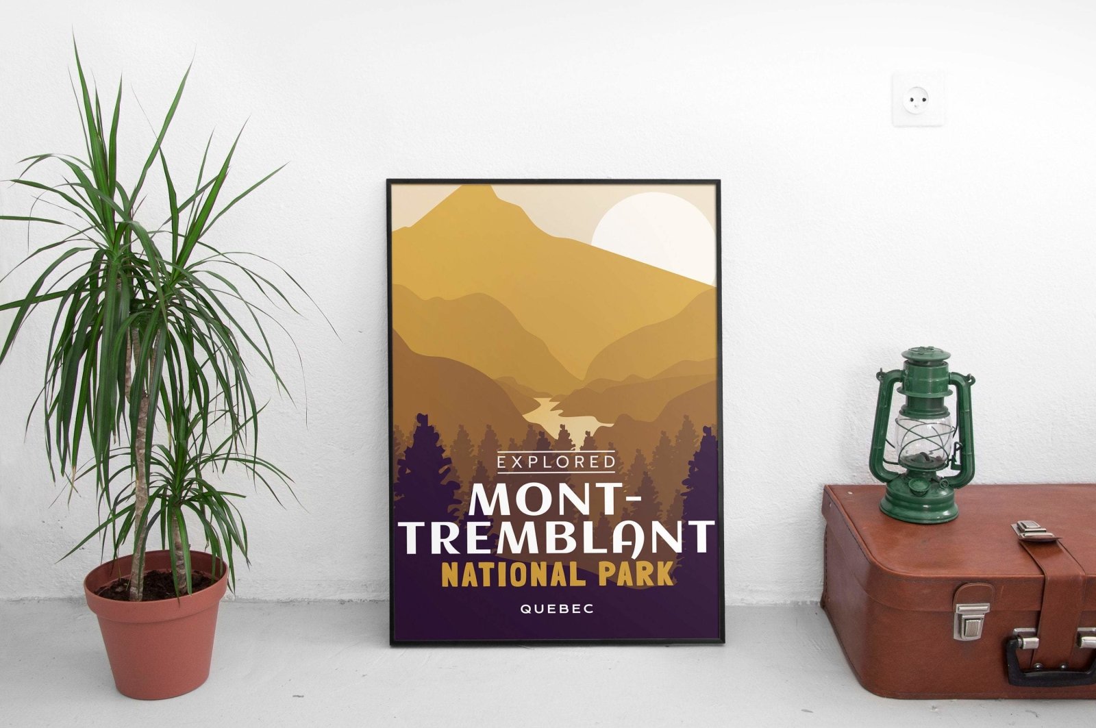 Affiche Parc du Mont Tremblant  - Parc National