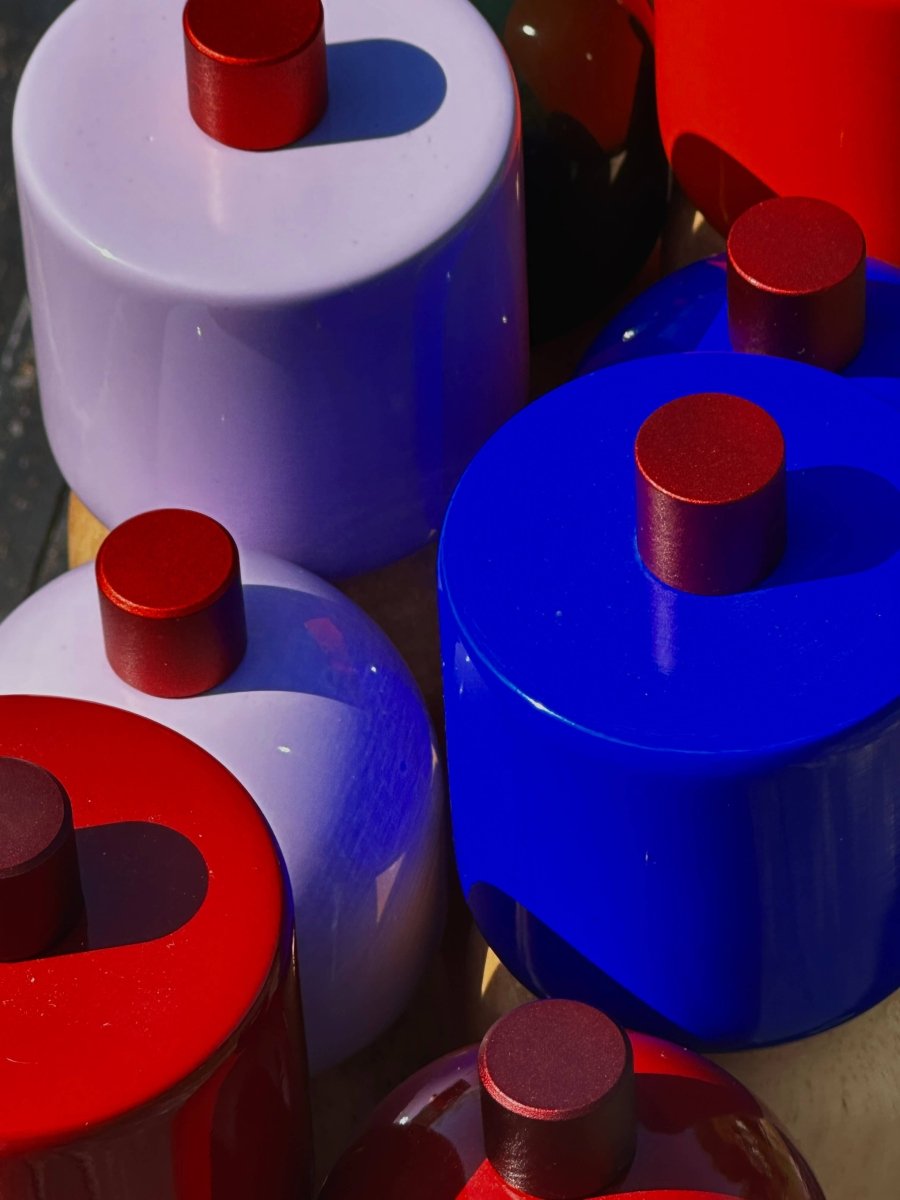 Moulin à Sel et Poivre - Bleu Marine et Rouge - boutique décoration Montreal