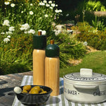 Moulin à sel et poivre - verts et dorés - boutique décoration Montreal