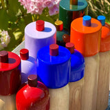 Moulin à sel et poivre - verts et dorés - boutique décoration Montreal