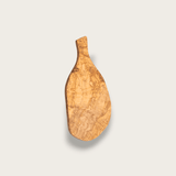 Natural Olive Wood Cheese Board | Organic Shape with Handle - Board - boutique décoration Montreal