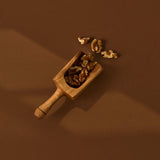 Natural Olive Wood Scoop - Utensils - boutique décoration Montreal