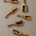 Natural Olive Wood Scoop - Utensils - boutique décoration Montreal