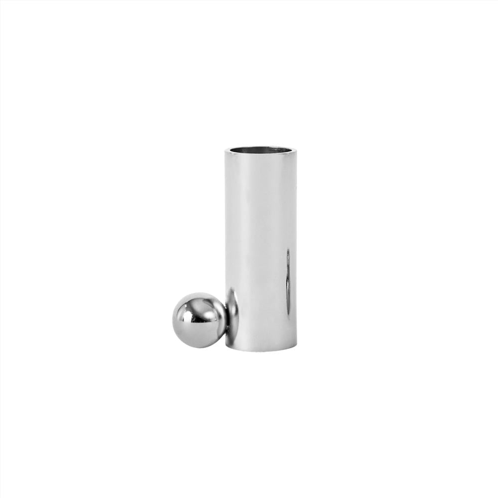 Palloa Candleholder - High - Silver - Candleholder - boutique décoration Montreal