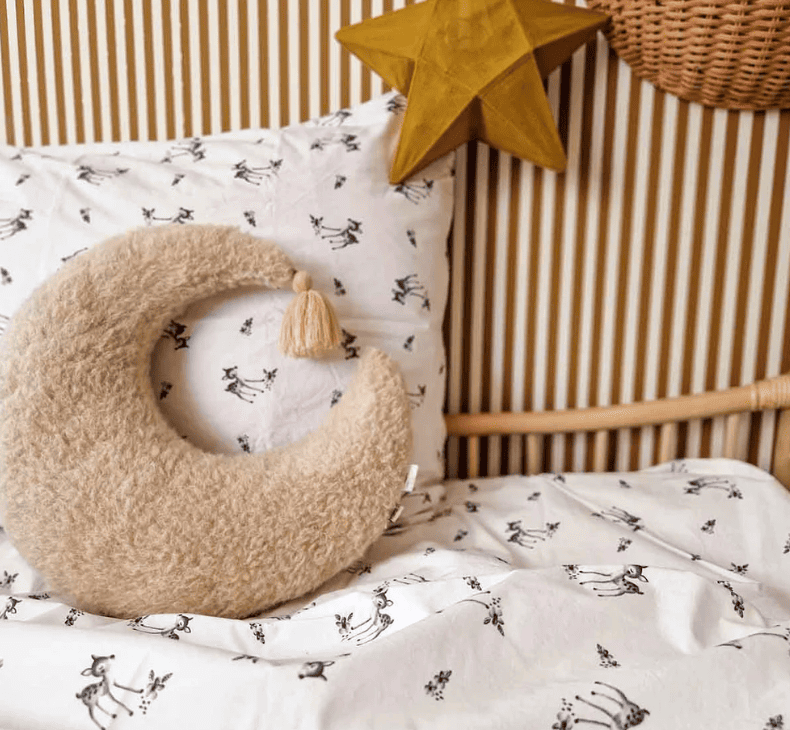 Parure de lit Plume - Faon Ecru - boutique décoration Montreal