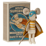 super heros souris maileg, boite allumette