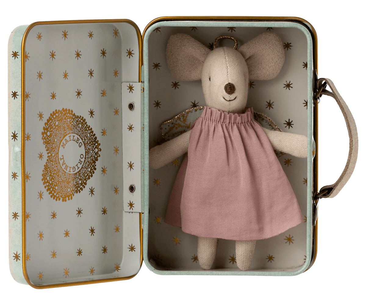 Petite Soeur Souris - Ange dans sa valise - Maileg - Kids Accessories - boutique décoration Montreal